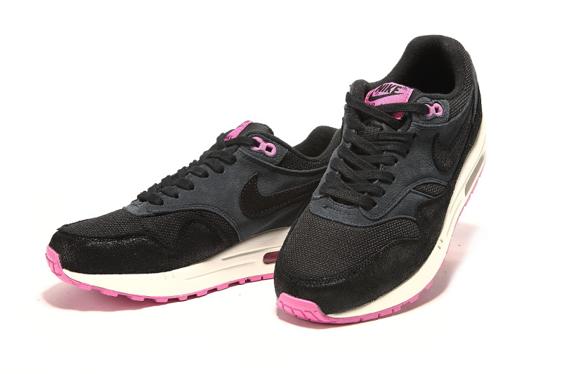 nike air max femmes bw trainers carbone noir gris rose